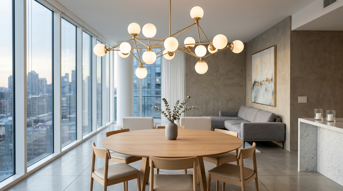 14) Choose one statement light fixture